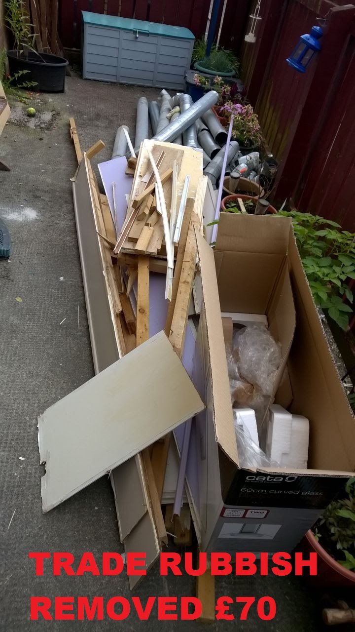 Rubbish, waste & dump it removal glasgow prices