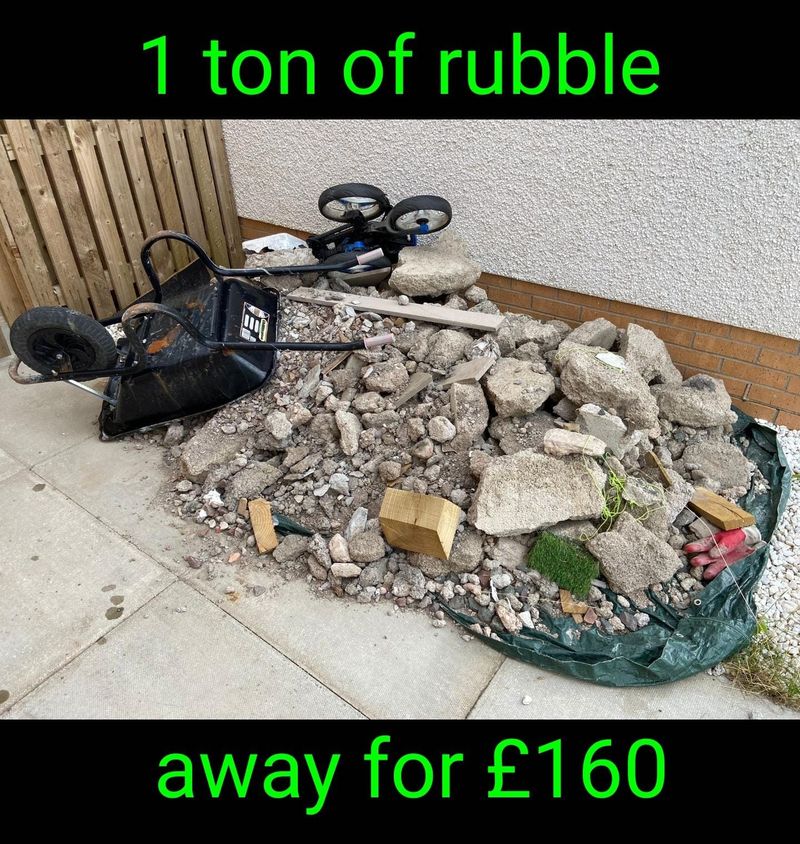 rubble uplifted glasgow