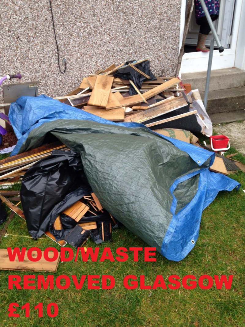 Rubbish, waste & dump it removal glasgow prices